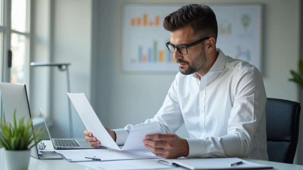 Gráfico de análisis de rentabilidad empresarial con indicadores de desempeño financiero